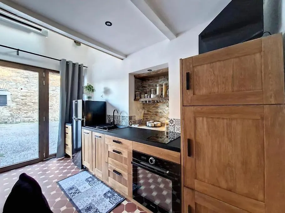 Tatil Evi Studio Duplex Calme - Spa - Sauna - Parking - Wifi Comps-la-Grand-Ville Fransa